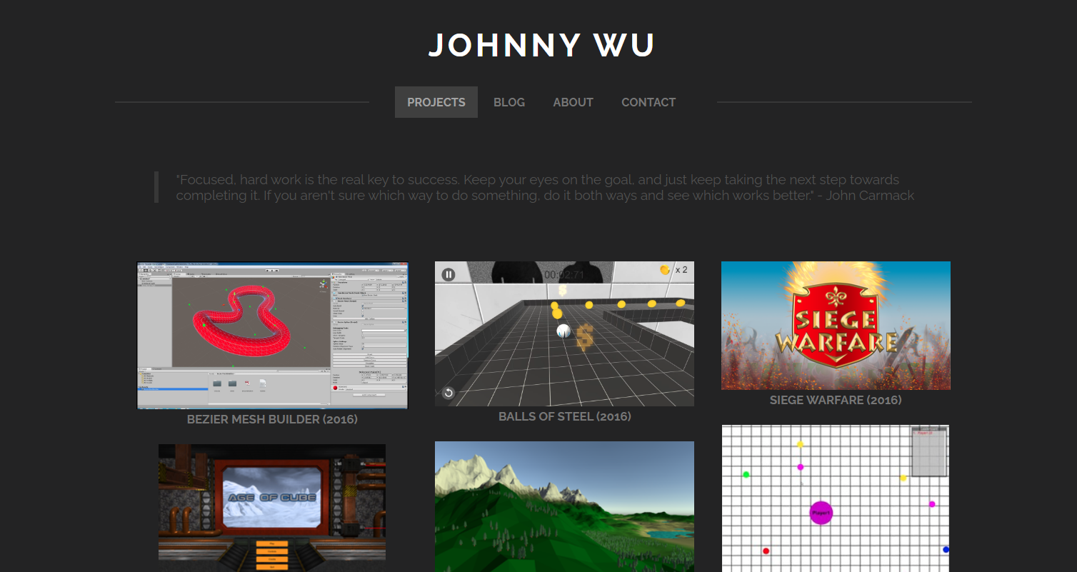 old portfolio